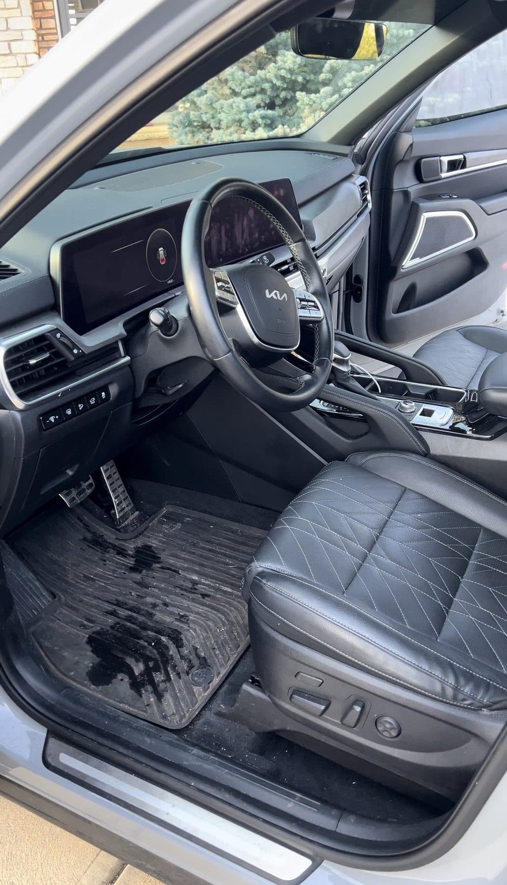 Before: driver-side cabin