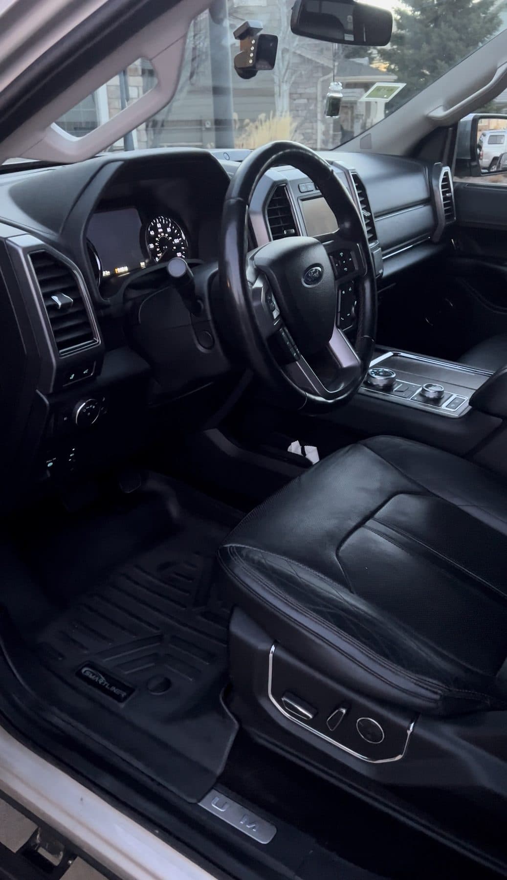 After: driver-side floor